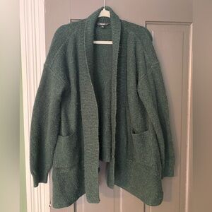 Simply Vera Dark Green Cardigan Size L